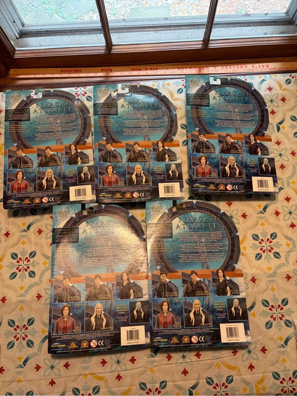 Stargate Atlantis, Series 1, Complete Set Action Figures